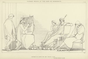 Ulysse pleure au chant de Démodocos